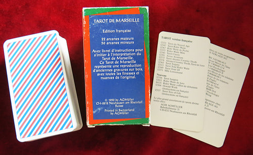 Original Antique Marseille Tarot Deck 1990 - AGMüller Edition (1990) -  Extremely Rare