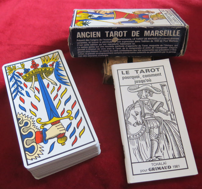 "Le jeu de cartes le plus connu de Marseille" - Livret Tchalai