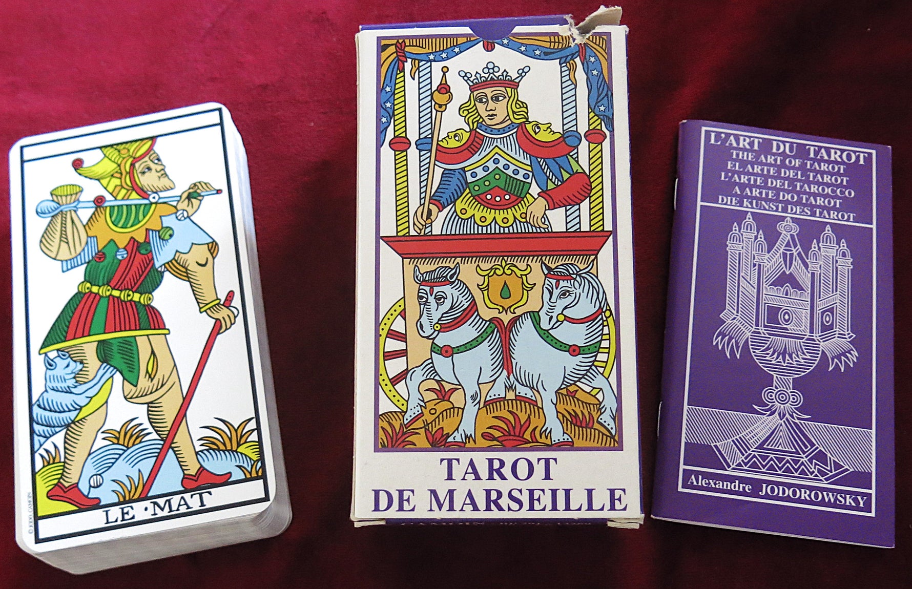 Tarot de Marseille Camoin & Jodorowsky – 1997 Original Edition – Authentic French Deck + Booklet | bestseller Deck