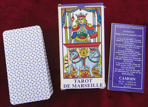 Tarot de Marseille Camoin &amp; Jodorowsky – Édition originale de 1997 – Jeu français authentique + livret | Jeu best-seller