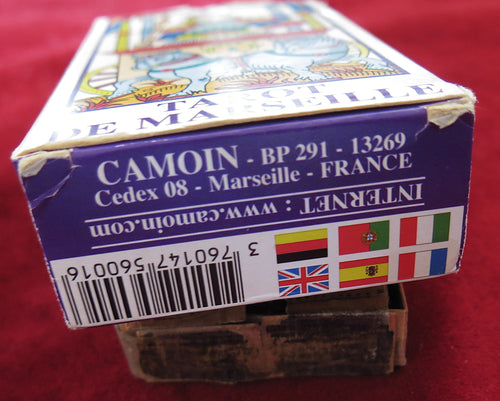 Tarot de Marseille Camoin &amp; Jodorowsky – Édition originale de 1997 – Jeu français authentique + livret | Jeu best-seller