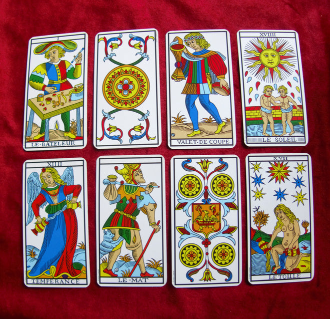 Tarot de Marseille Camoin &amp; Jodorowsky – Édition originale de 1997 – Jeu français authentique + livret | Jeu best-seller