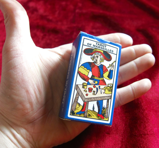 Mini Tarot of Marseille Pocket Size Edition - Tarot of Marseille de poche - Tarot de Marseille miniature