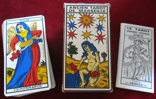 Tarot of Marseille 1981 Model Paul Marteau