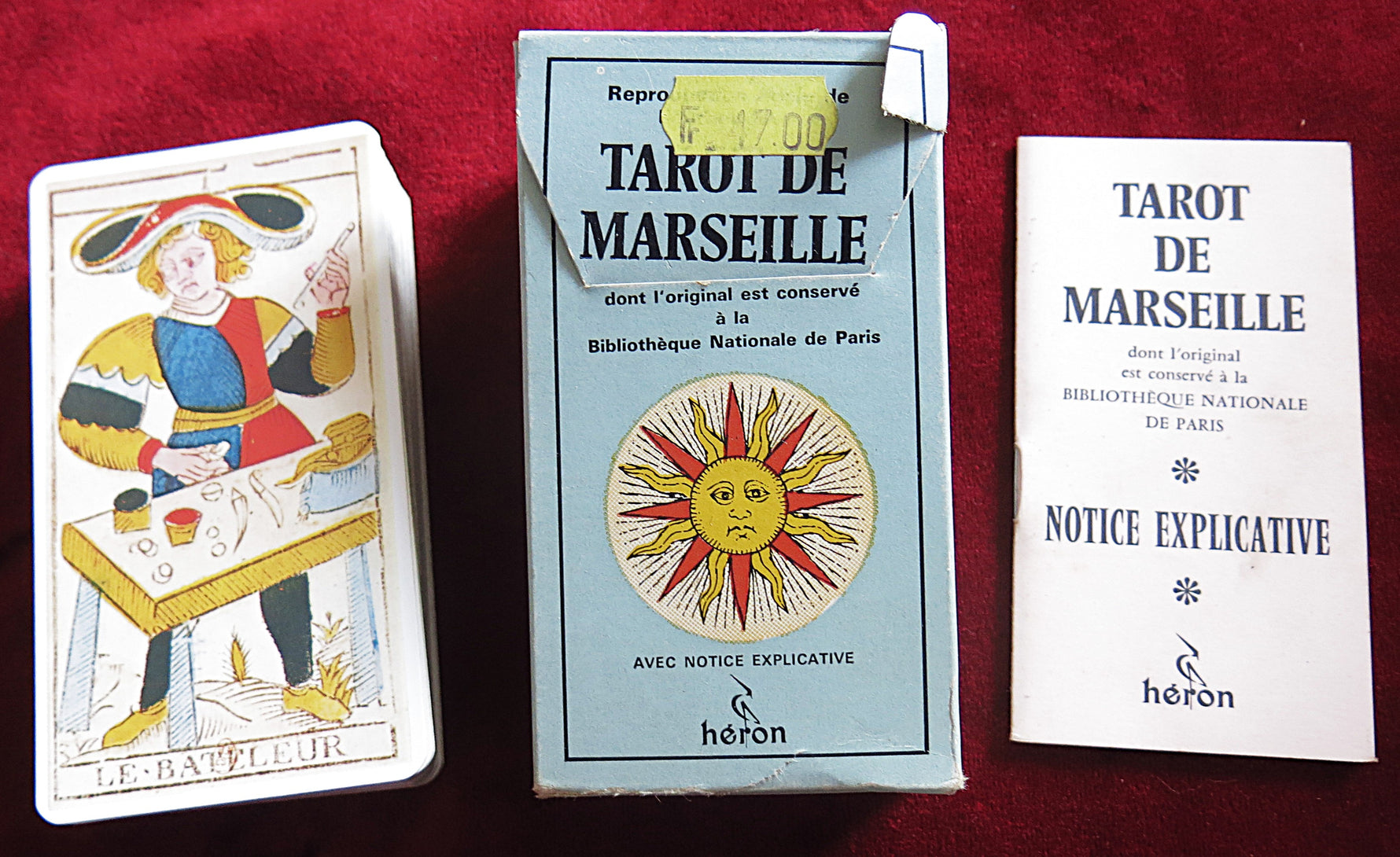 Authentic Tarot de Marseille 1761 – Nicolas Conver Lineage, Out of Print