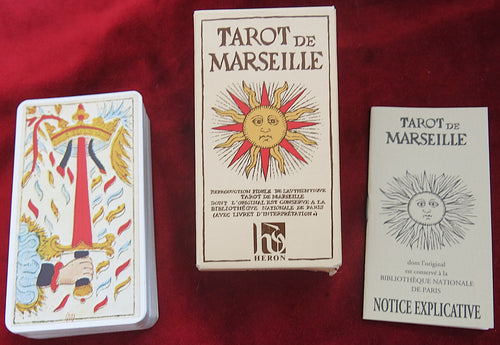Original French Tarot of Marseille Nicolas Conver 1761