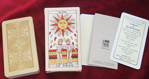 Original French Tarot of Marseille Nicolas Conver 1761