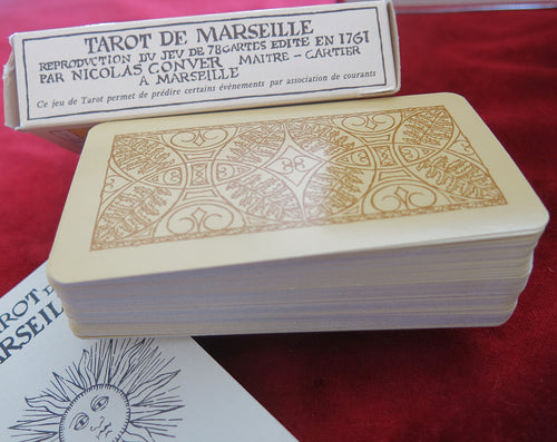 Original French Tarot of Marseille Nicolas Conver 1761