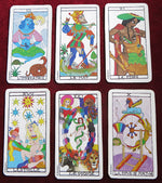 Télé Star Mini Tarot – Rare Deck de Poche Marseille des Années 1990 (22 Arcanes Majeurs)
