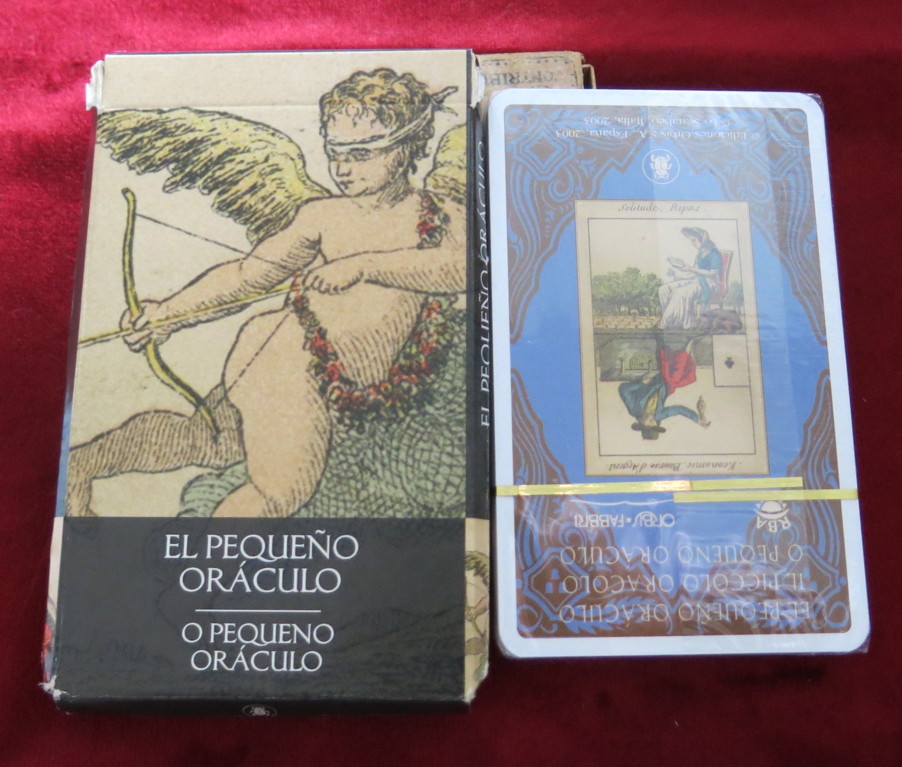 The Little Oracle 2002 - RARE Italian Oracle - Deck Out of Print