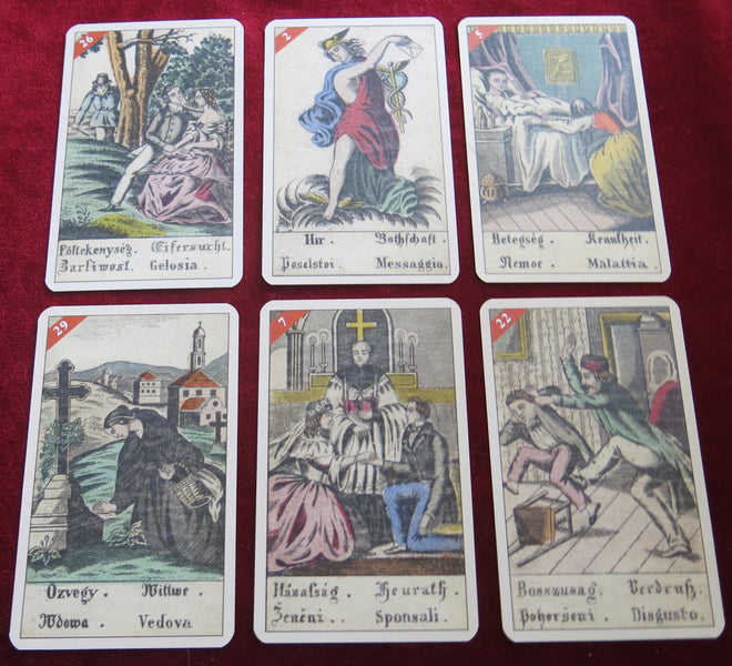 The Prophetic Cards 2004 - Le Carte Profetiche - RARE Oracle - Made in Italy