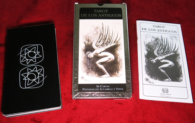 Le Tarot Gothique Ancien - Cartes de Tarot de Magie Noire et Sexuelle