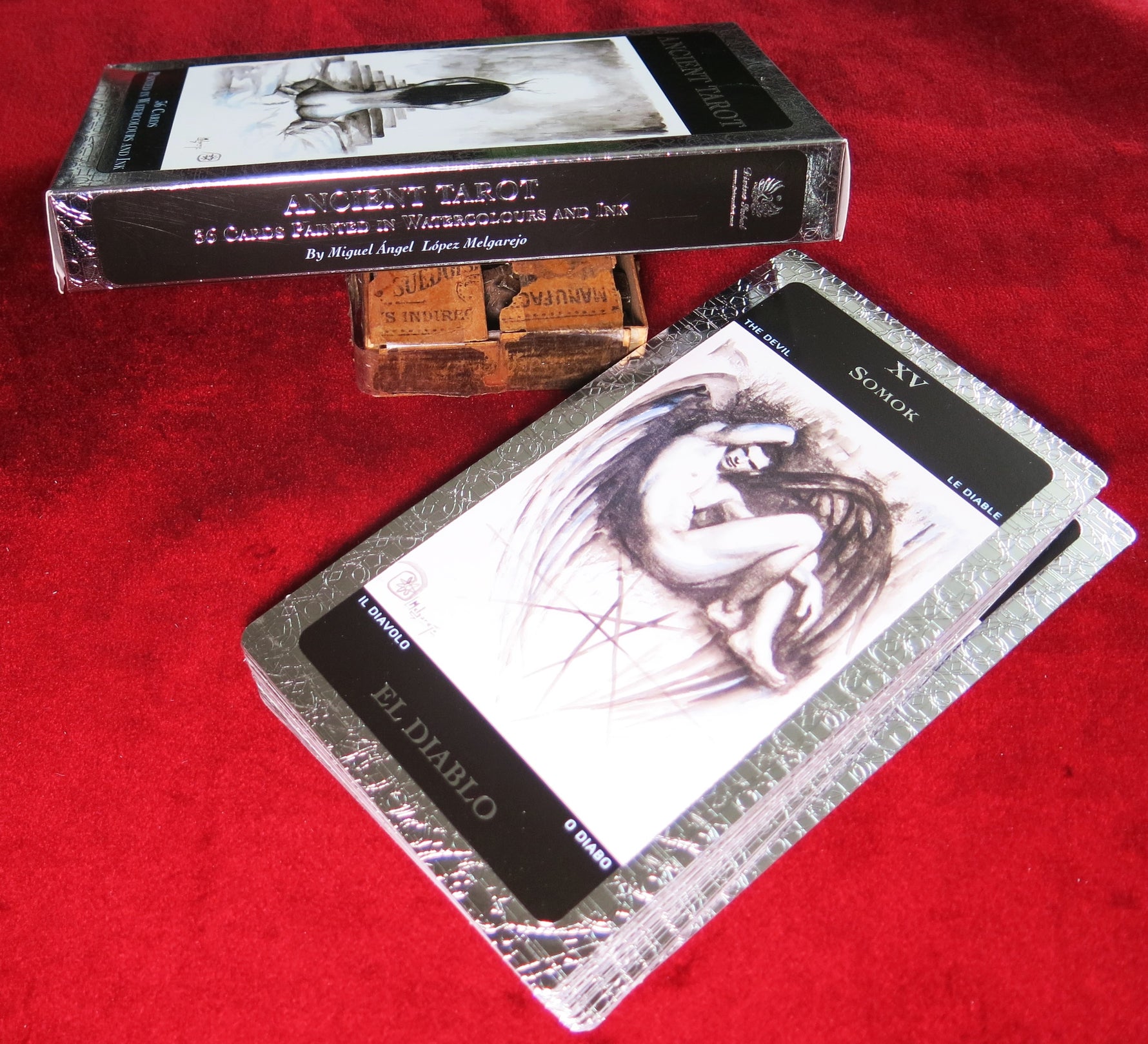 The Ancient Gothic Tarot – Watercolour & Ink Edition by Melgarejo (Sealed Edition)