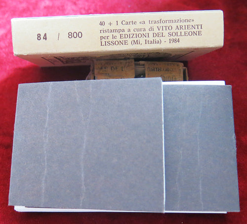 Le Chat Noir – Édition Limitée Solleone (1984) – N° 84/800 – Jeu de cartes Transformation