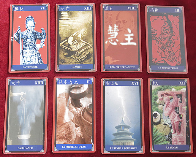 Le Tarot Chinois (début des années 2000) • Mini-jeu de 22 cartes • Exclusivité magazine