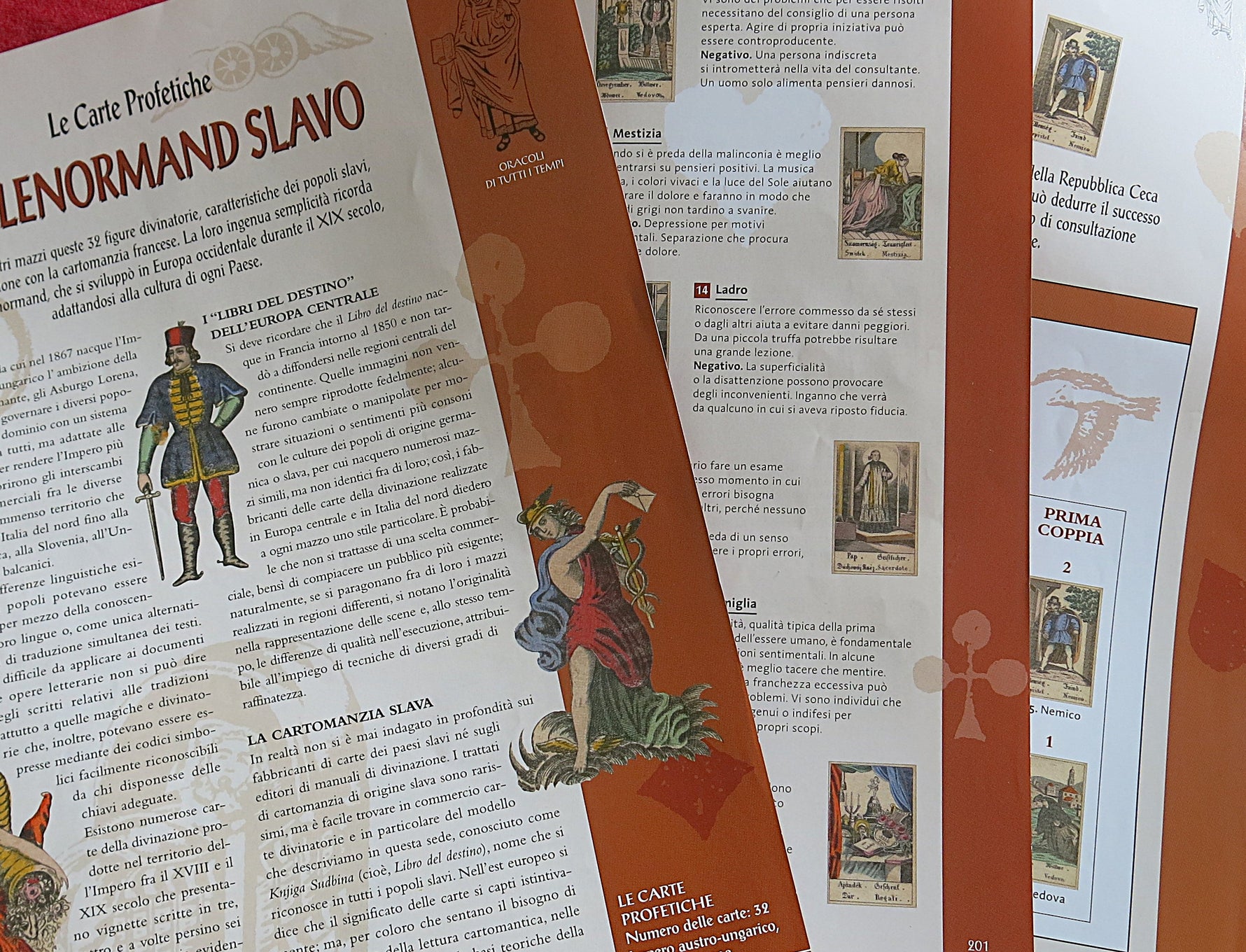 Slavic Lenormand Deck + guide - The Prophetic Cards 2004 – Books of Destiny Style