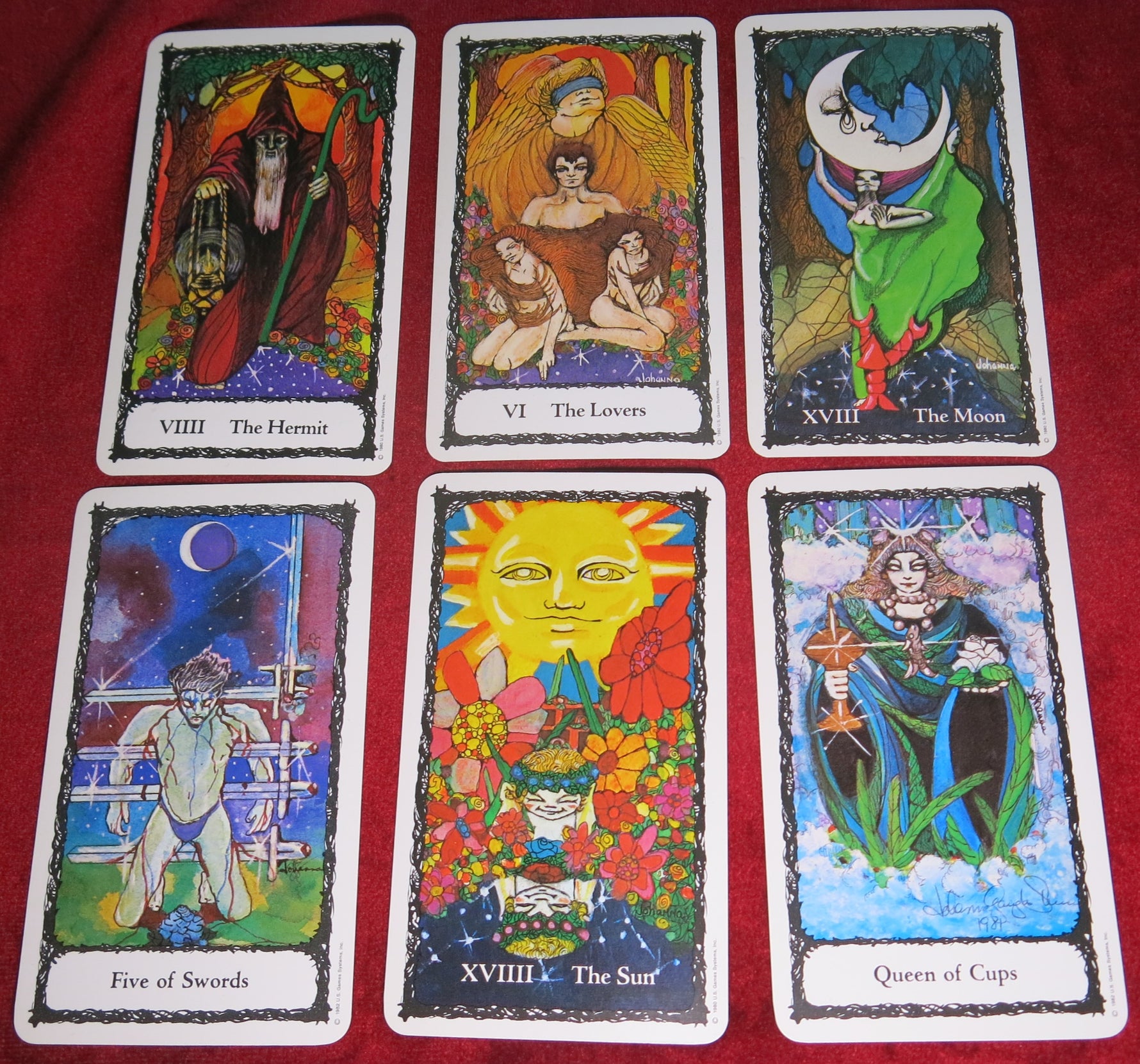 Le Tarot de la Rose Sacrée - 1ère Édition 1982