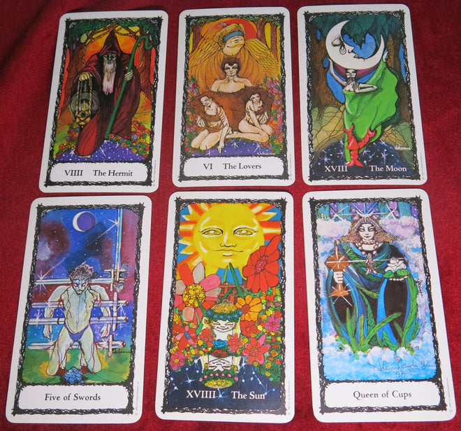 The Sacred Rose Tarot  -  1st Edition 1982
