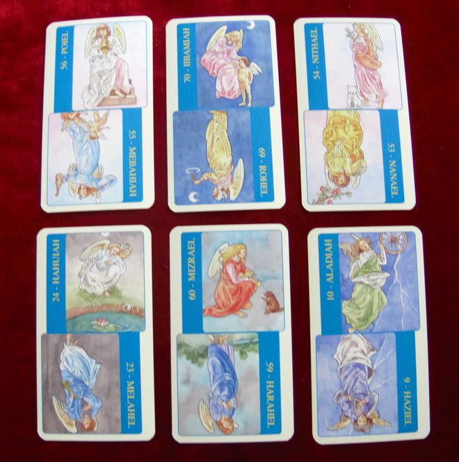 The cards of the Angels 90s Laura Tuan - Antonella Castelli - Les cartes des Anges