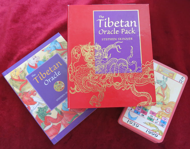 Tibetan Divination: The Tibetan Oracle Pack (Book & Cards Set) by Stephen Skinner 2005 - Divination Tibétaine