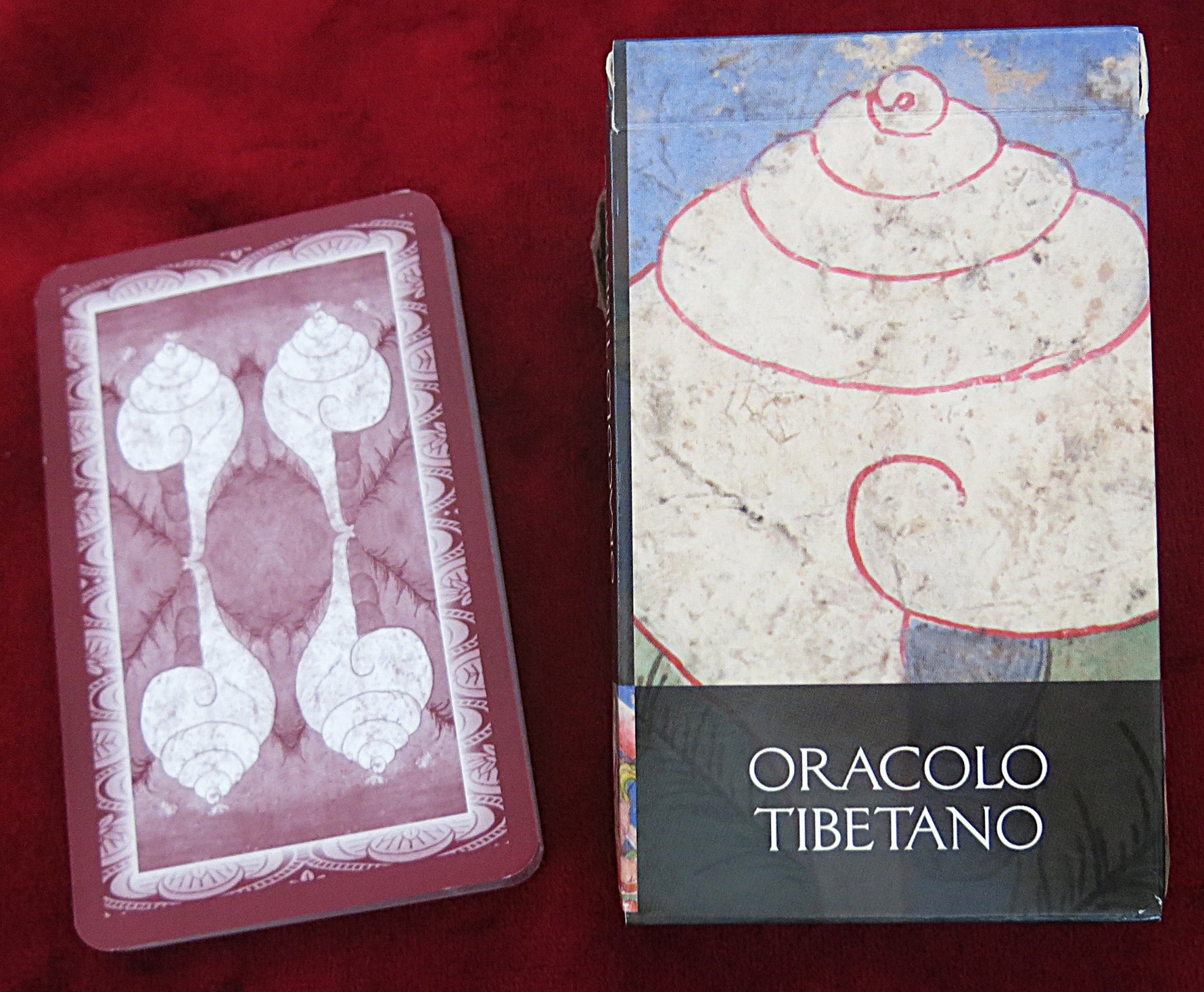 Oracle tibétain + Guide – Jeu de cartes multilingue rare et épuisé (2002)