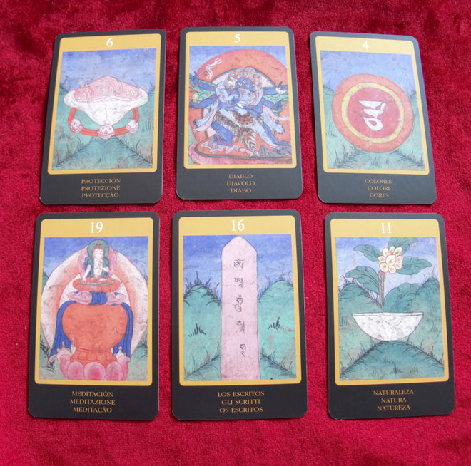Tibetan Oracle + Guide – Rare Out of Print Multilingual Deck (2002)
