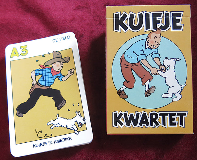 Tintin Jeu de familles 1993 - Edition Néerlandais - Collection Hergé