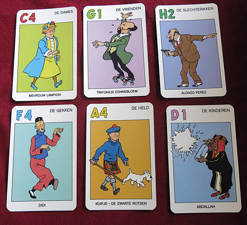 Tintin Jeu de familles 1993 - Dutch Edition - Hergé Collection