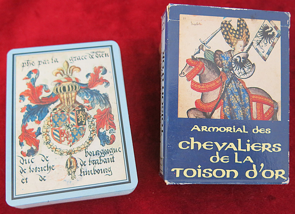 Chevaliers de la Toison d’Or – 1987 – Medieval Heraldic Playing Cards