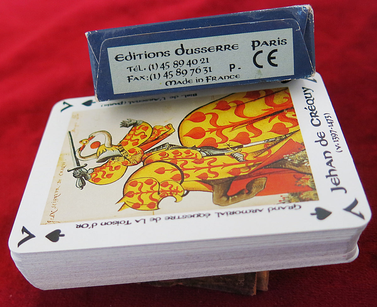 Chevaliers de la Toison d’Or – 1987 – Medieval Heraldic Playing Cards