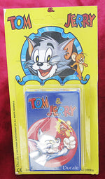tom and jerry cards, vintage tom and jerry, tom and jerry game, tom and jerry gift, cartoon card game, hanna barbera cards, 1995 playing cards, ducale card game, sealed vintage cards, retro cartoon deck, collectible card game, kids vintage card game, 7 families game, french vintage cards, tom and jerry collectible