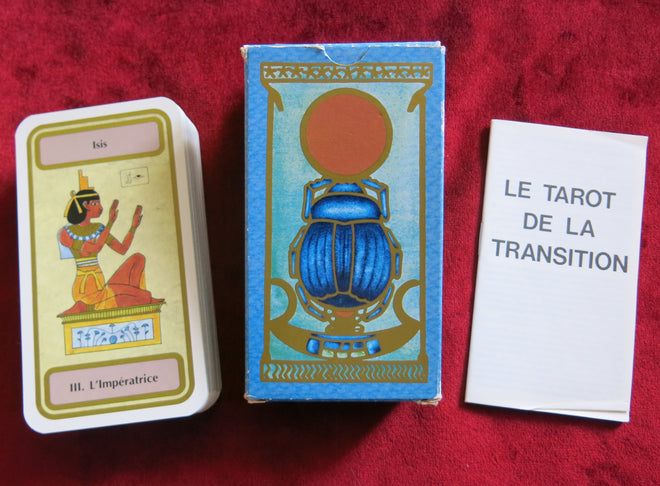 Le tarot de transition égyptien - TRES RARE
