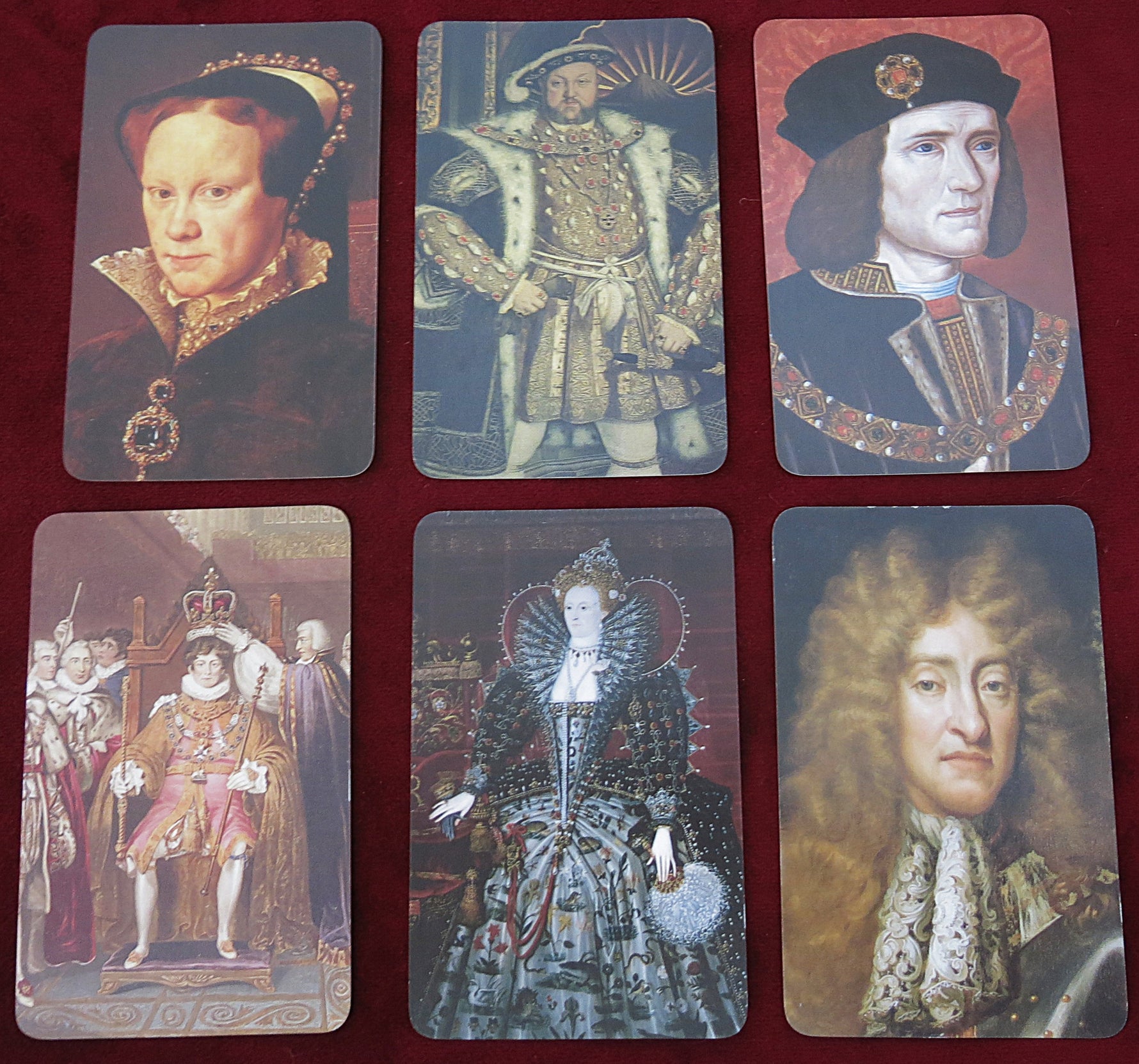 Vintage Presidents of USA & Kings and Queens of England Card Sets Complete 1988–1995