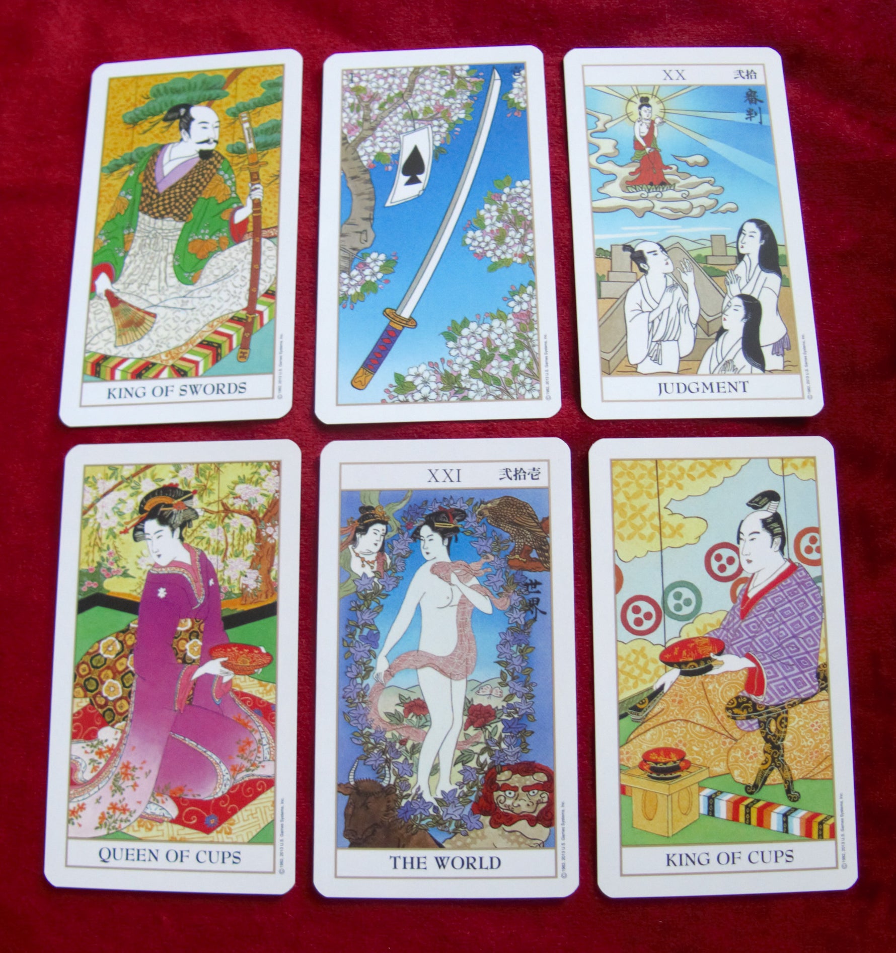 Japanese Fortune Telling Tarot Set