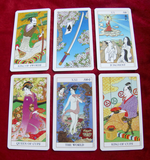 Japanese Fortune Telling Tarot Set