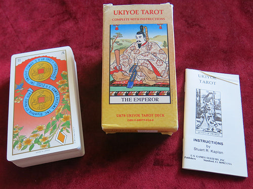 Ukiyoe Tarot Deck (1982, U.S. Games)  - Japanese vintage deck