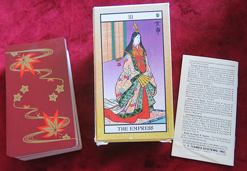 Ukiyoe Tarot Deck (1982, U.S. Games)  - Japanese vintage deck