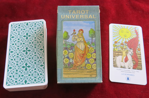 Le classique Rider-Waite réinventé ! – Universal Tarot – Édition Lo Scarabeo (début des années 2000)