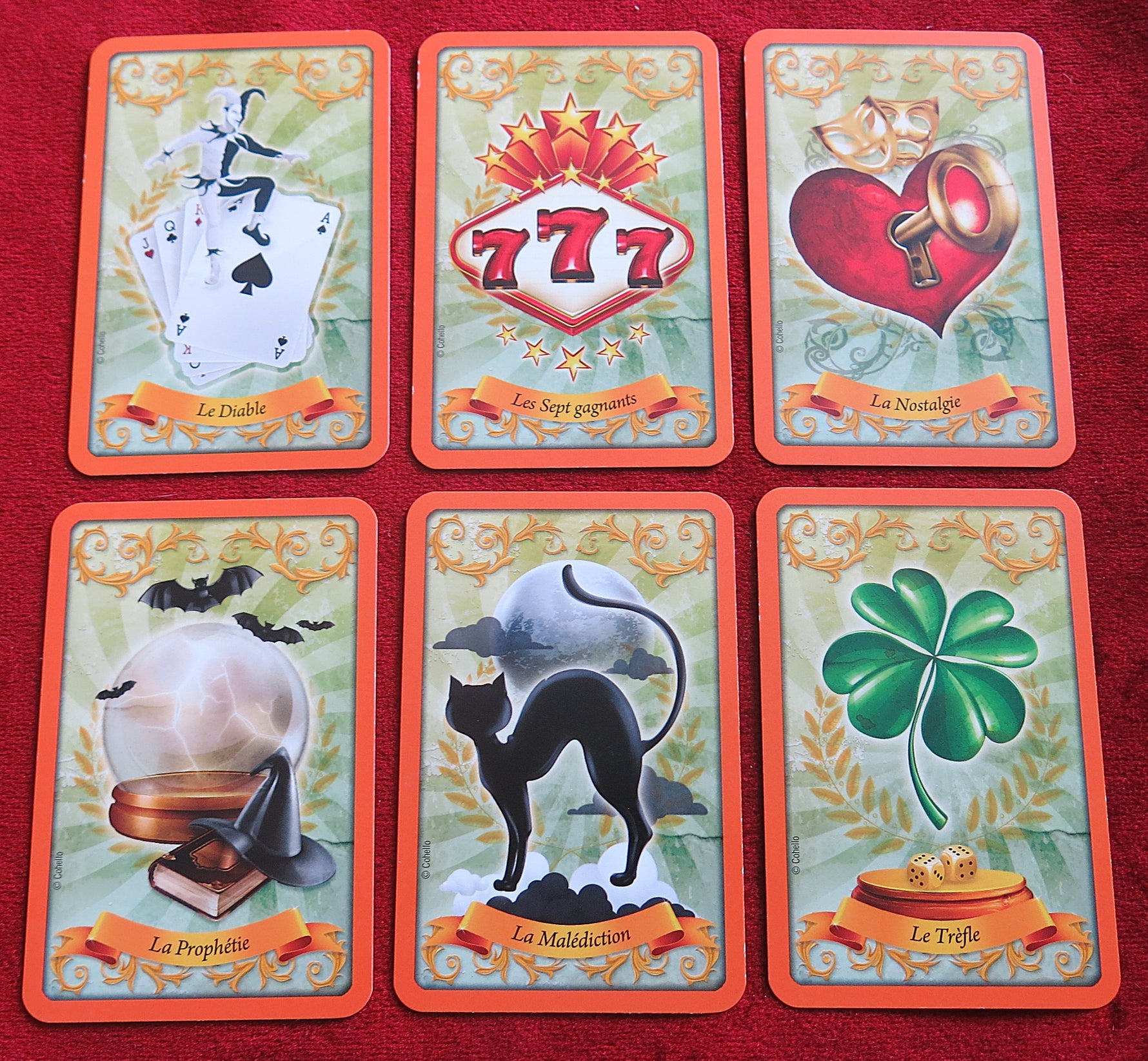 L’Oracle 13 de la Fortune – Vintage French Divination Deck - (Vous et Votre Avenir)