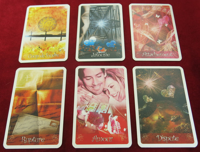 Oracle des Anges de l'Amour - Tarot de Poche - Jeu Oracle des Anges de la Romance