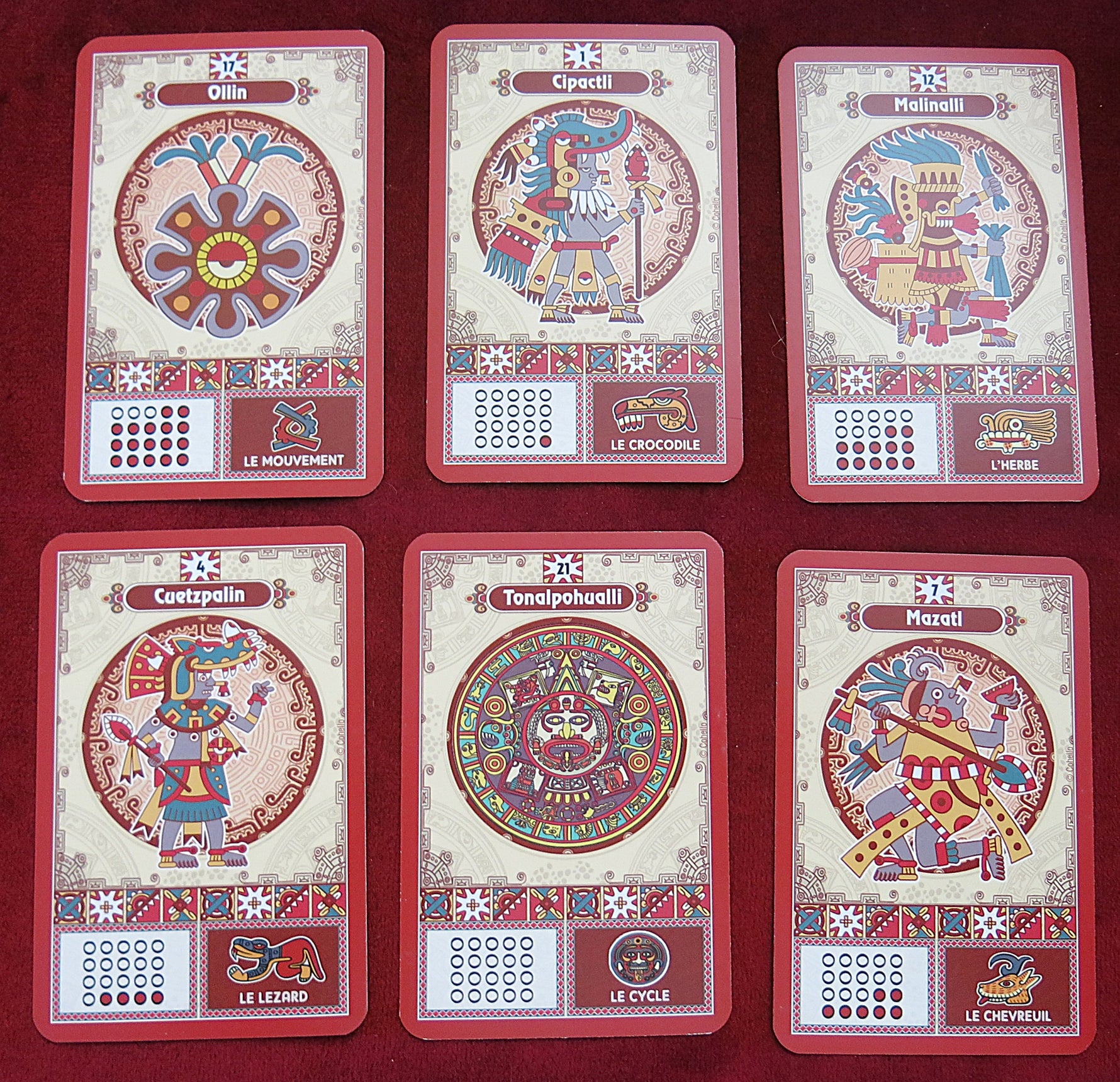Aztec Divination cards, aztec oracle, rare tarot, vintage oracle cards, mesoamerican tarot, out of print oracle, aztec sun stone, mini tarot deck, spiritual cards, vous et votre avenir, oracle collection, collectible tarot, rare french tarot, aztec divination, sun stone oracle, 