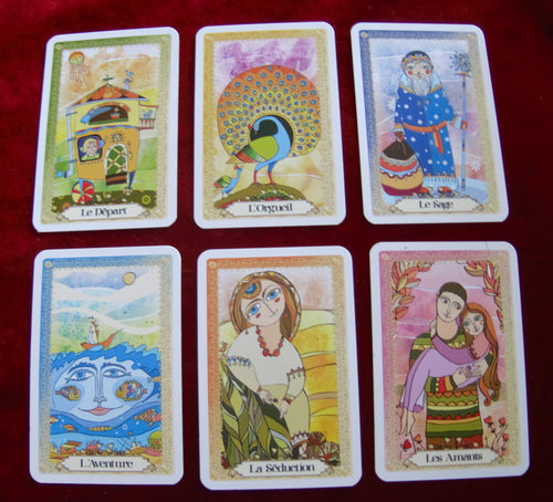 Tarot Byzantin – French Oracle Deck - Anime style tarot + PDF Guide