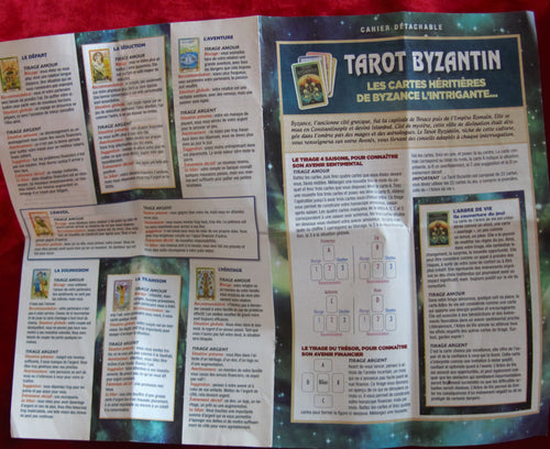 Tarot Byzantin – French Oracle Deck - Anime style tarot + PDF Guide