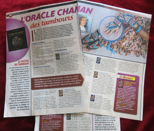 Oracle chamanique des tambours – (Édition magazine, France) - Oracle de musique chamanique