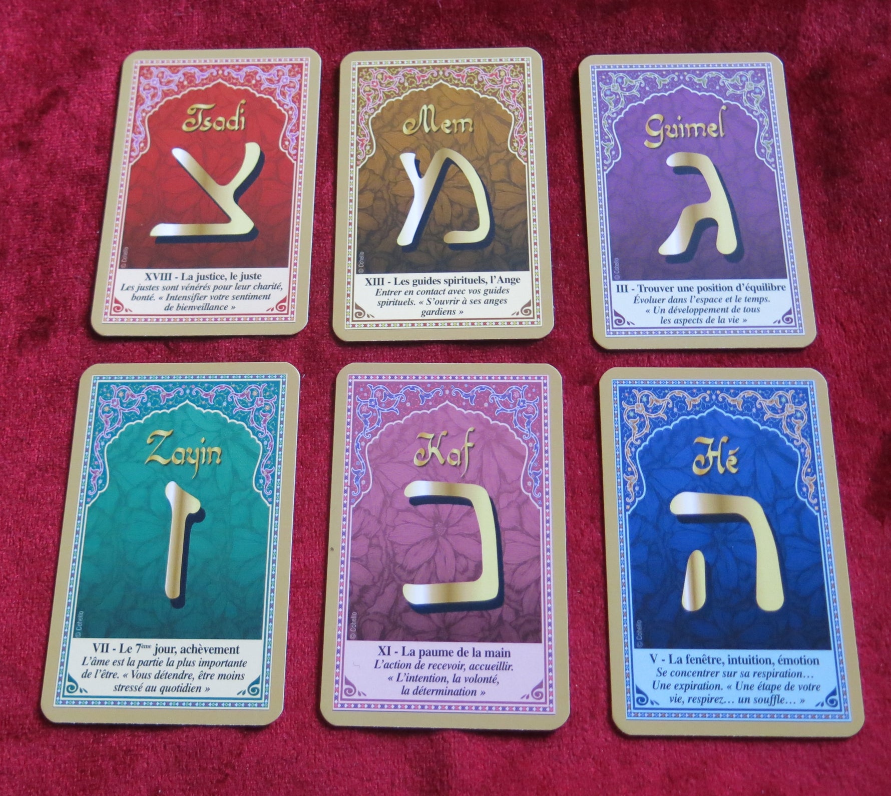 The Daleth Tarot - Hebrew Alphabet Cards - Kabbalah Cards