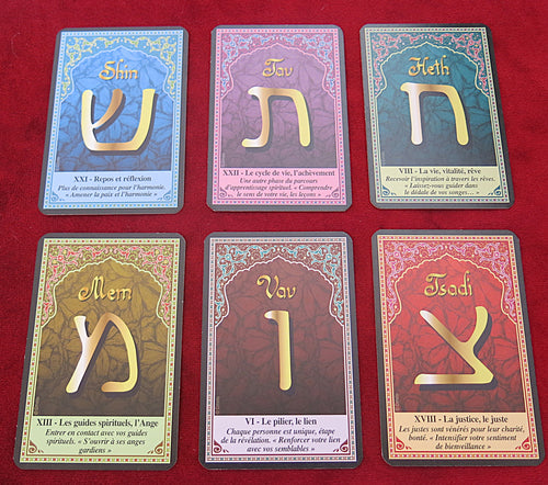 Daleth Tarot - Hebrew Alphabet Cards - Kabbalah Cards