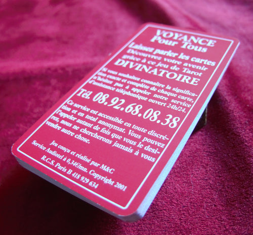 Jeu Divinatoire Voyance Pour Tous magazine – 2001 France – Style Tarot de Marseille – Mini Deck Rare