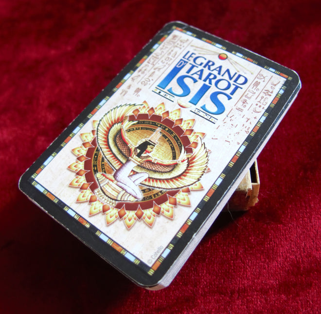 Le Grand Tarot d'ISIS - Cartes de la Grande Prêtresse Égyptienne - Tarot de poche