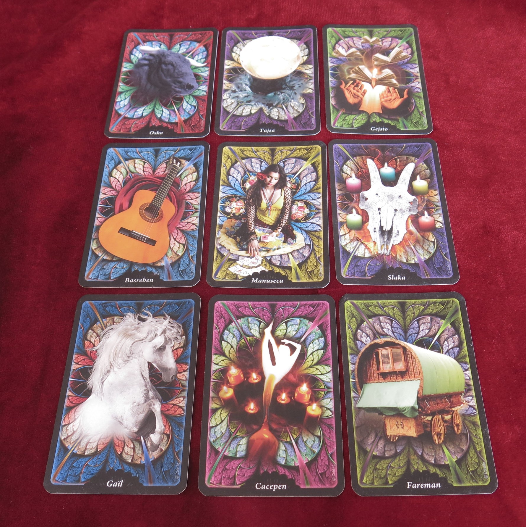 Le Grand Tzigane – Cartes Oracle Romani