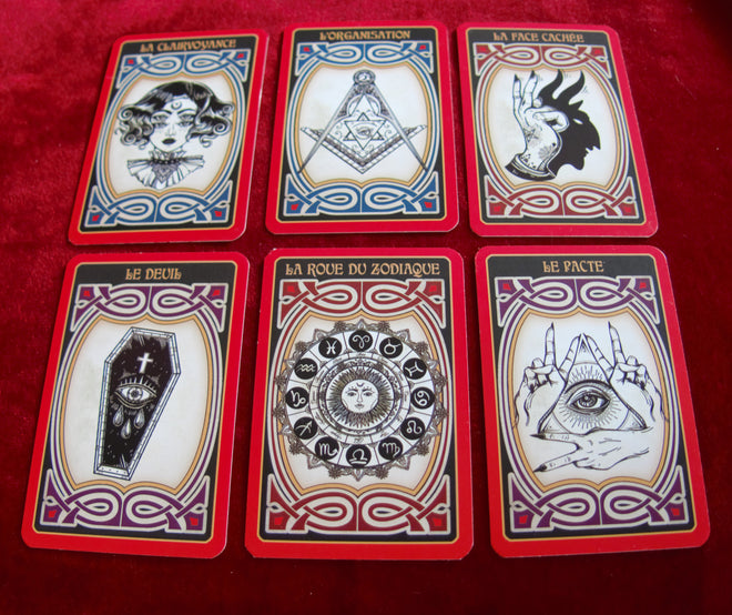 Grand Tarot Divinatoire – L’Alchimiste (Mini Tarot, 22 cards, 6x9 cm)